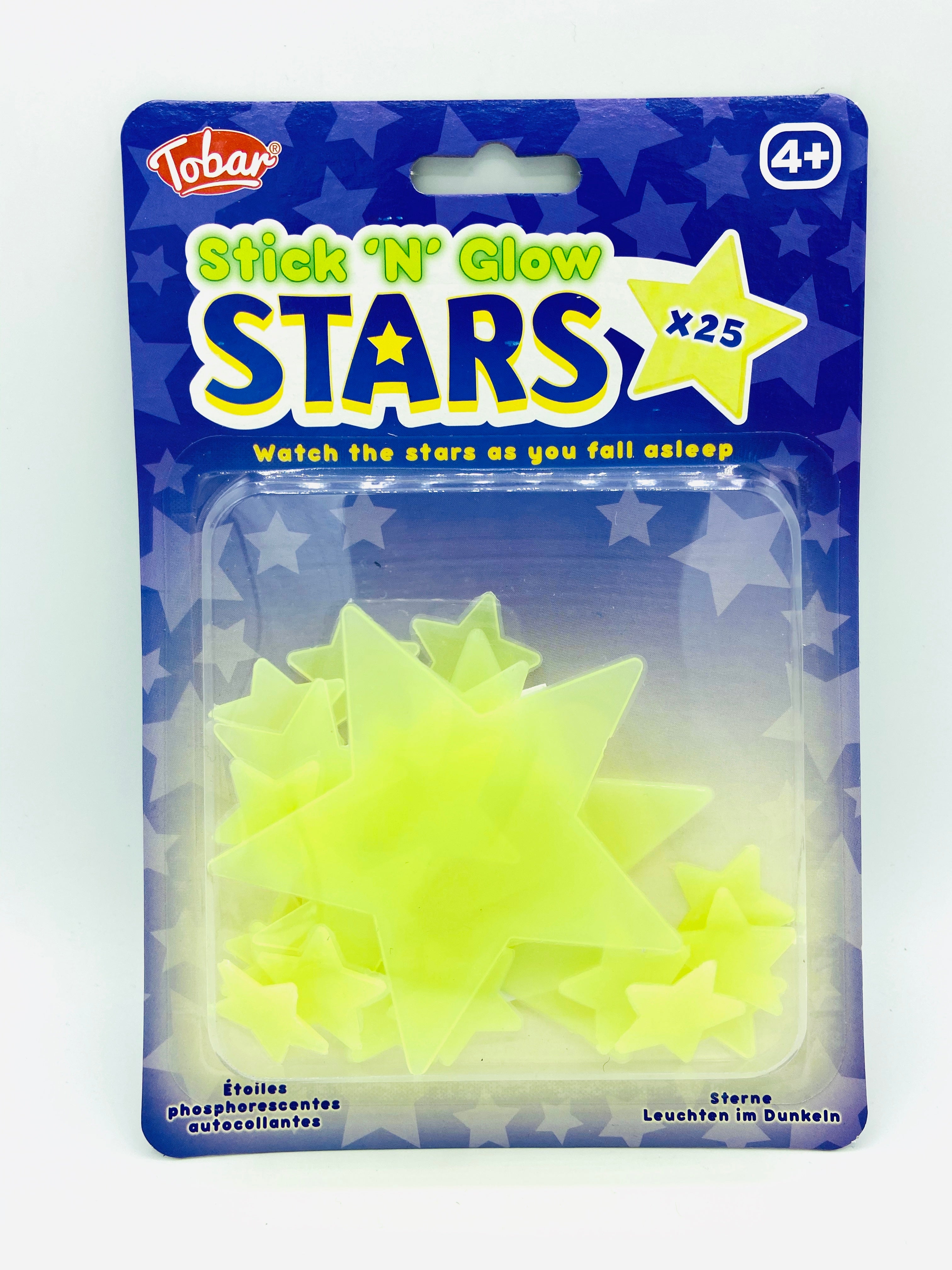 Glow in the Dark Sterne 24 Stück - Skillworld