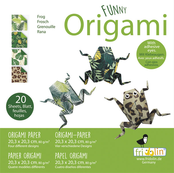 Funny Origami / 20 Blatt (15 x 15cm) - Skillworld